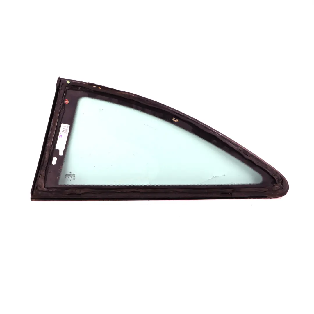 Window Mercedes CL203 Rear Right O/S FIxed Window Glass AS2 Jaspis Blue 345