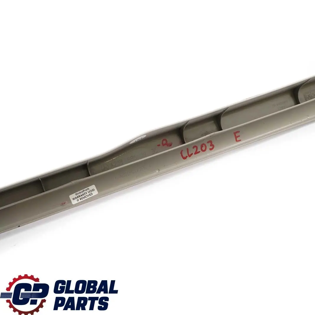 Mercedes-Benz C CL203 Rail Left Door Step Sill Inner Cover A2036861936