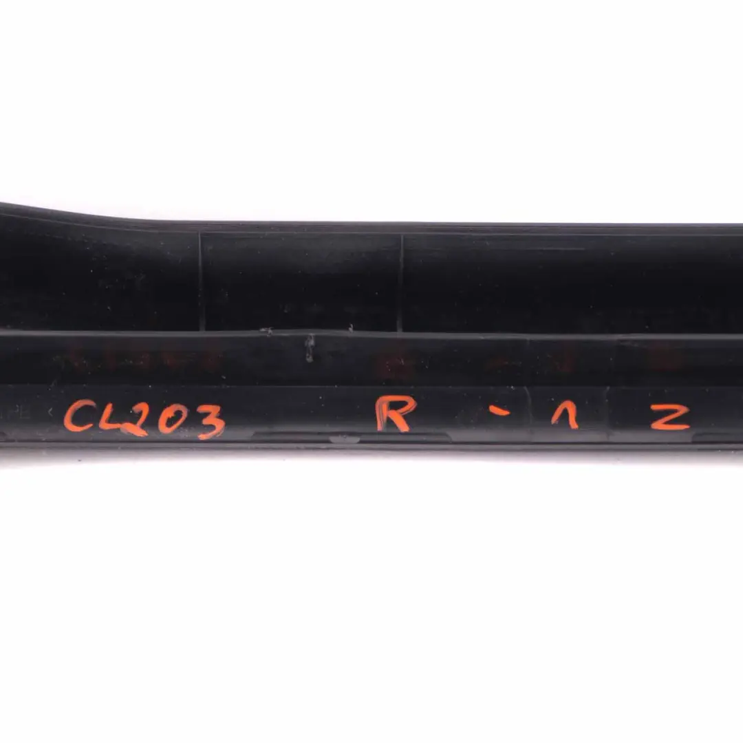 Mercedes CL203 Rail Door Step Sill Right O/S Strip Cover Trim Black A2036862036