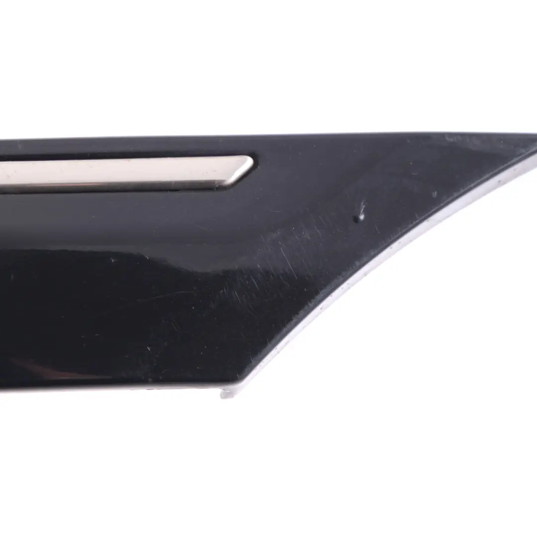 Mercedes CL203 Molding Trim Rear Left N/S Cover Strip Door Obsidian Black 197U