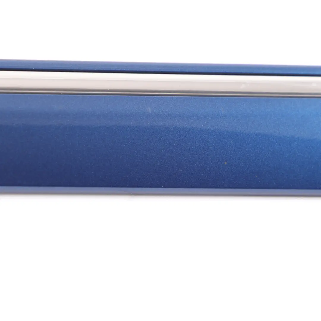 Mercedes W203 Door Trim Moulding Strip Front Left N/S Jaspis Blue Metallic - 345