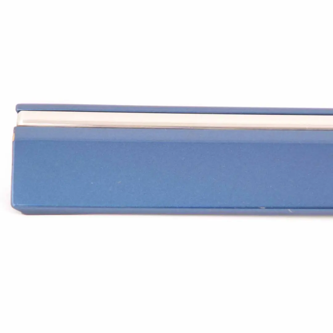 Mercedes W203 Door Trim Moulding Strip Front Right O/S Cover Jaspis Blue - 345