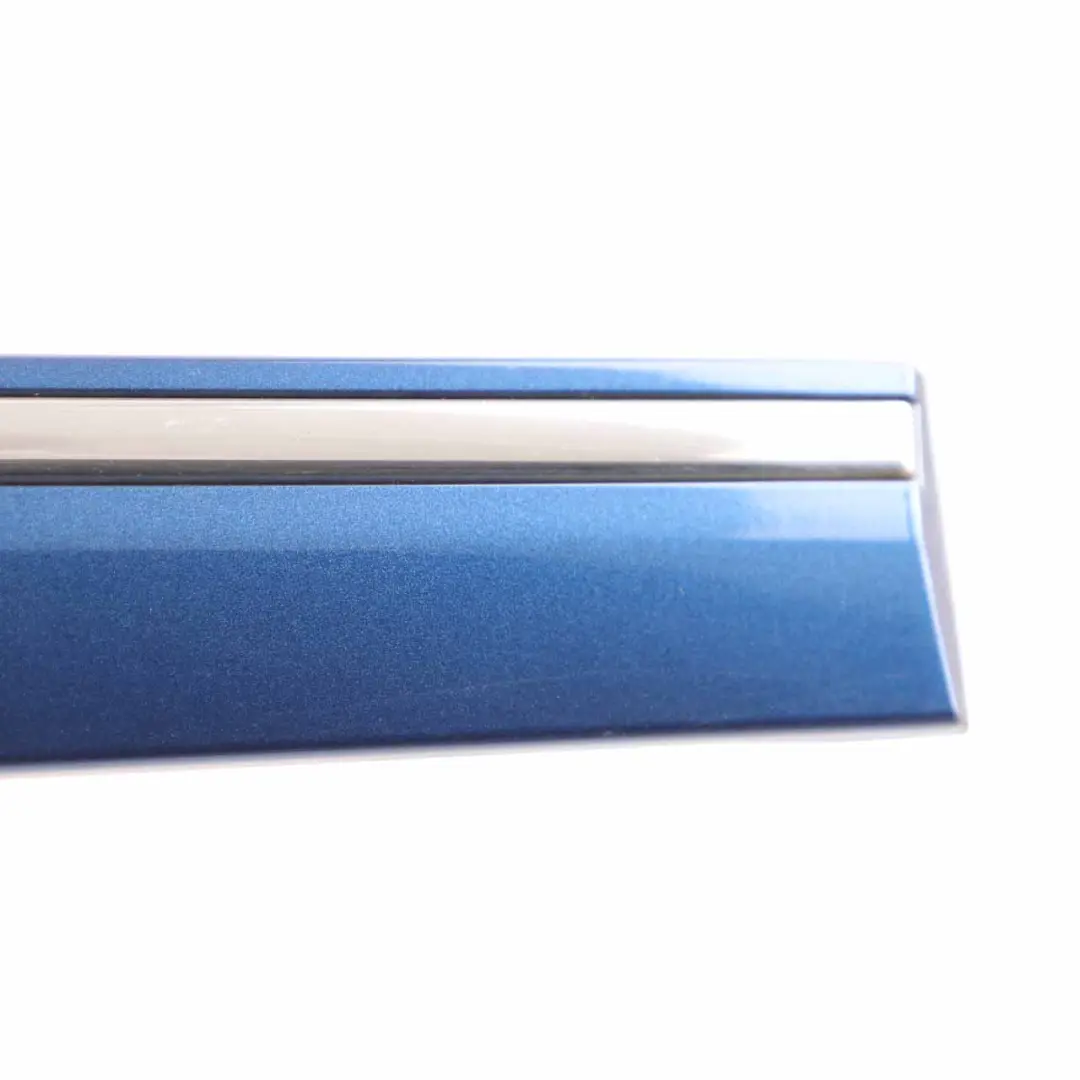 Mercedes W203 Door Trim Moulding Strip Front Right O/S Cover Jaspis Blue - 345