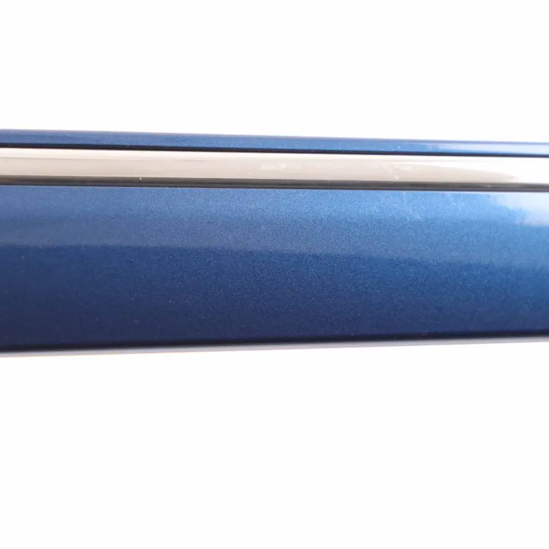 Mercedes W203 Door Trim Moulding Strip Front Right O/S Cover Jaspis Blue - 345