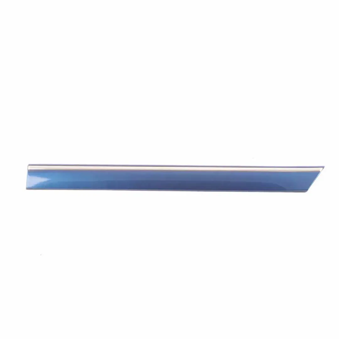 Mercedes W203 Door Trim Molding Strip Rear Left N/S Cover Jaspis Blue - 345