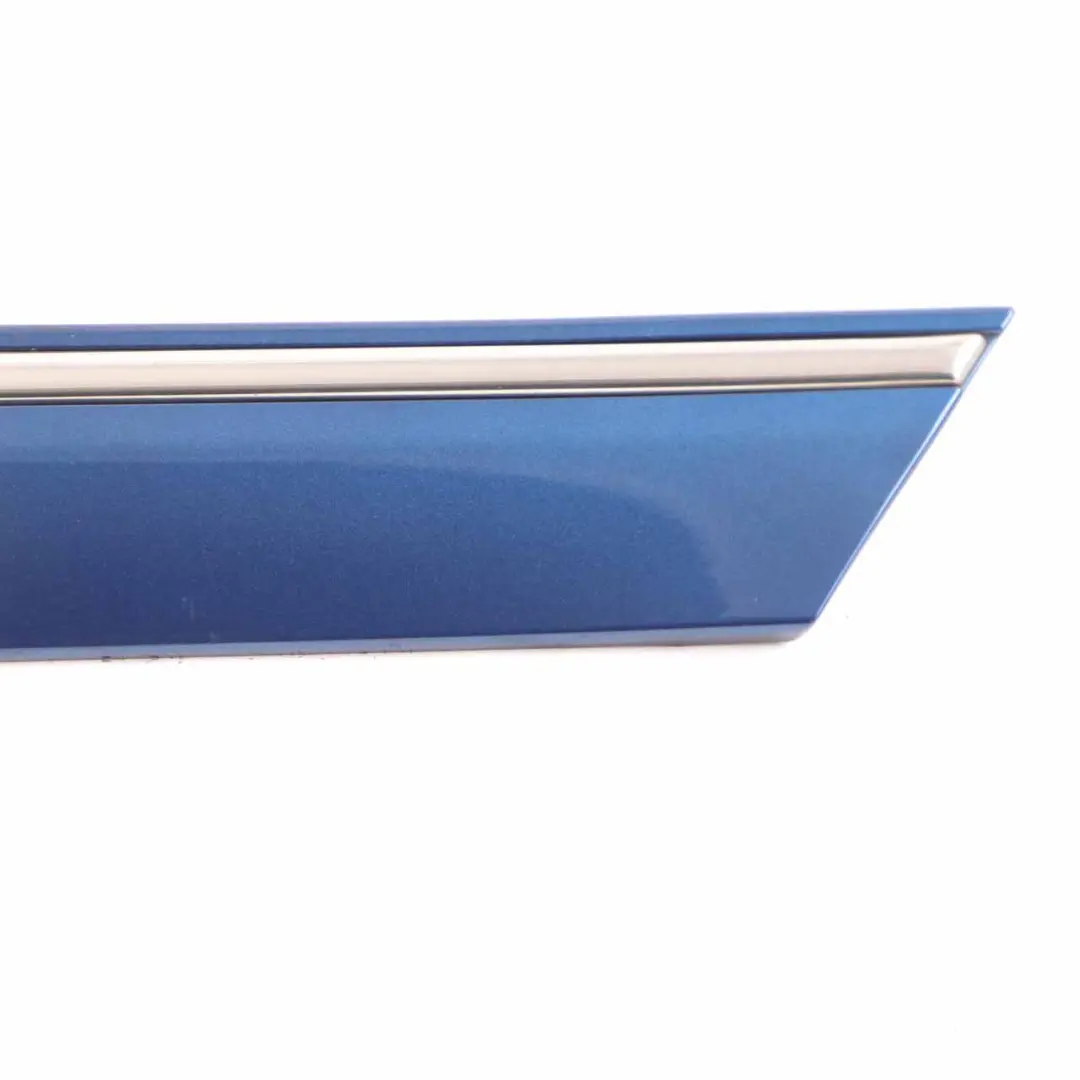 Mercedes W203 Door Trim Molding Strip Rear Left N/S Cover Jaspis Blue - 345