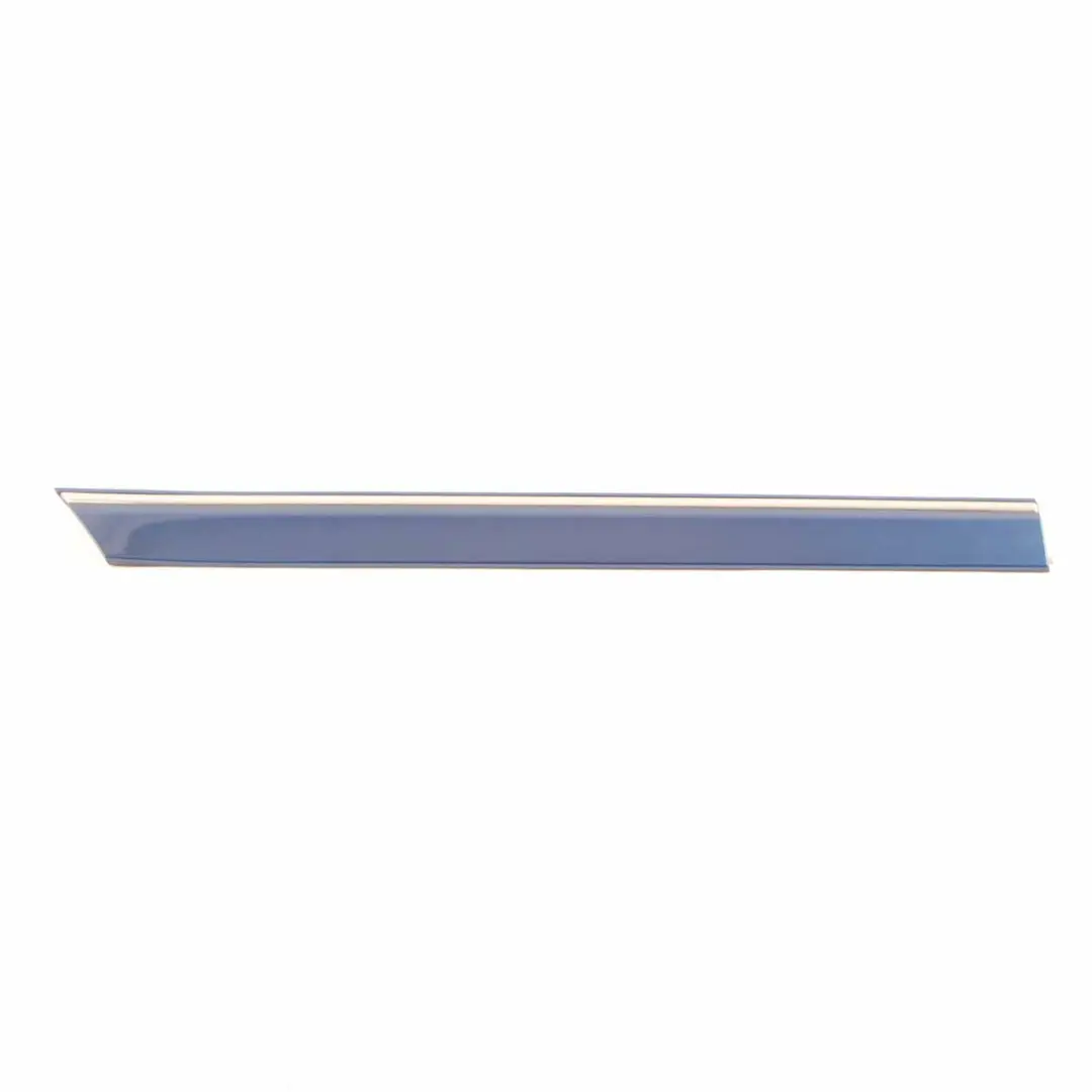 Mercedes W203 Door Trim Molding Strip Rear Right O/S Cover Jaspisblau Blue 345