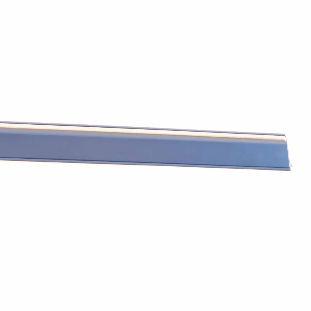 Mercedes W203 Door Trim Molding Strip Rear Right O/S Cover Jaspisblau Blue 345