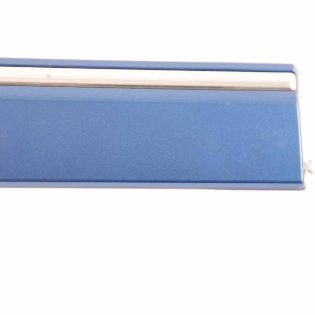 Mercedes W203 Door Trim Molding Strip Rear Right O/S Cover Jaspisblau Blue 345