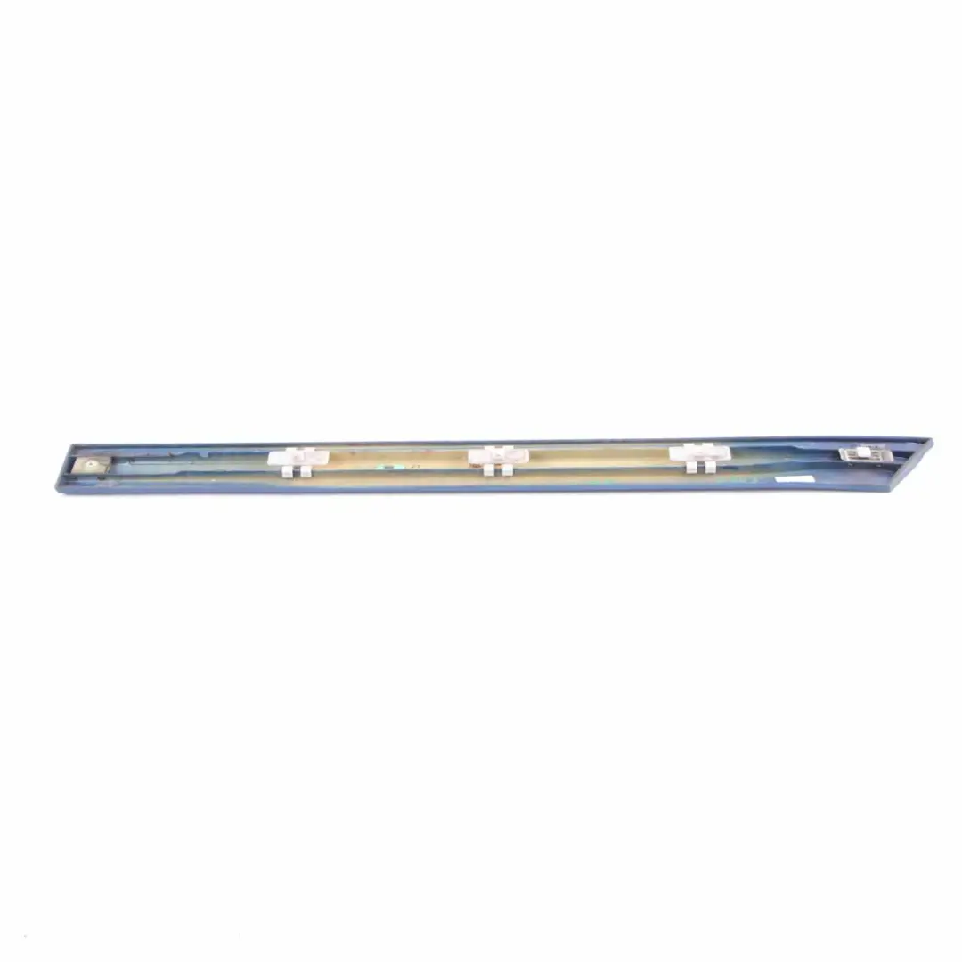 Mercedes W203 Door Trim Molding Strip Rear Right O/S Cover Jaspisblau Blue 345