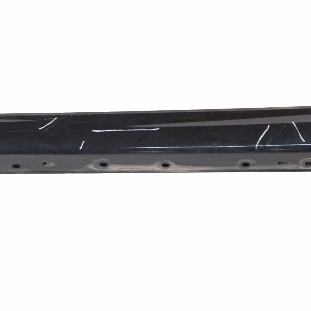 Mercedes CL203 Side Skirt Cover Sill Trim Panel Left N/S Chromite Black - 112