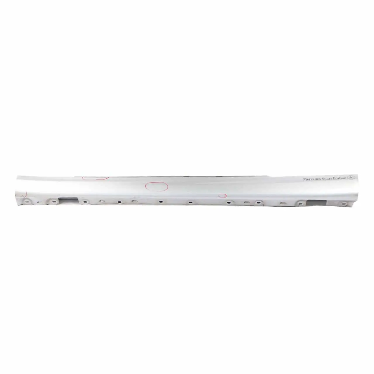 Mercedes CL203 Side Skirt Cover Sill Trim Panel Left N/S Iridium Silver - 775