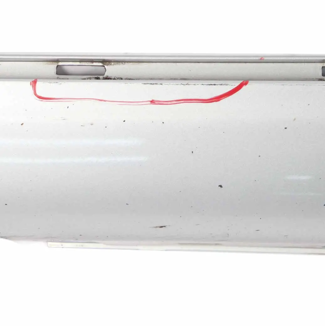 Mercedes CL203 Side Skirt Cover Sill Trim Panel Left N/S Iridium Silver - 775