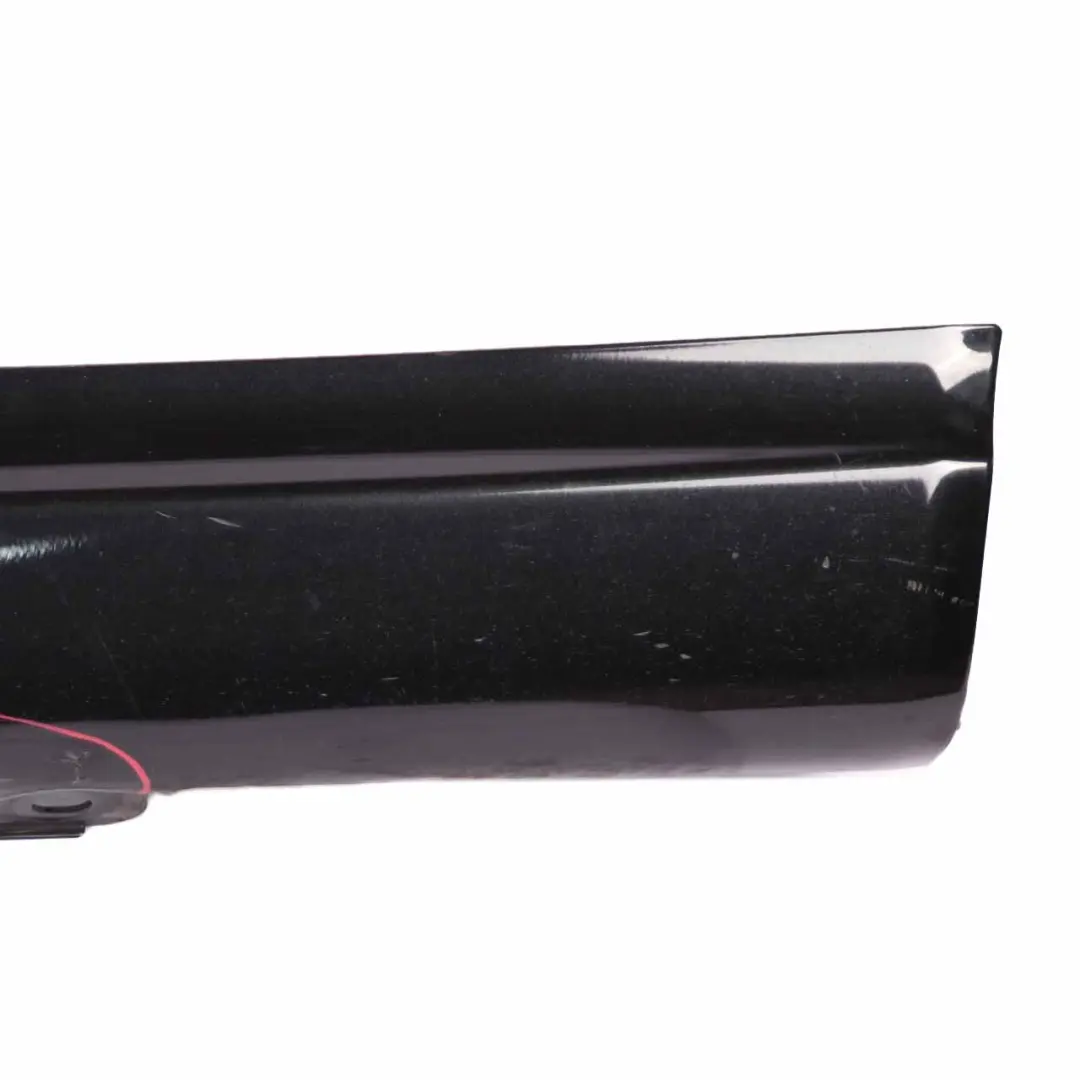 Mercedes CL203 Side Skirt Cover Sill Trim Panel Left N/S Obsidian Black - 197