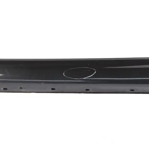 Mercedes CL203 Side Skirt Cover Sill Trim Panel Left N/S Obsidian Black - 197