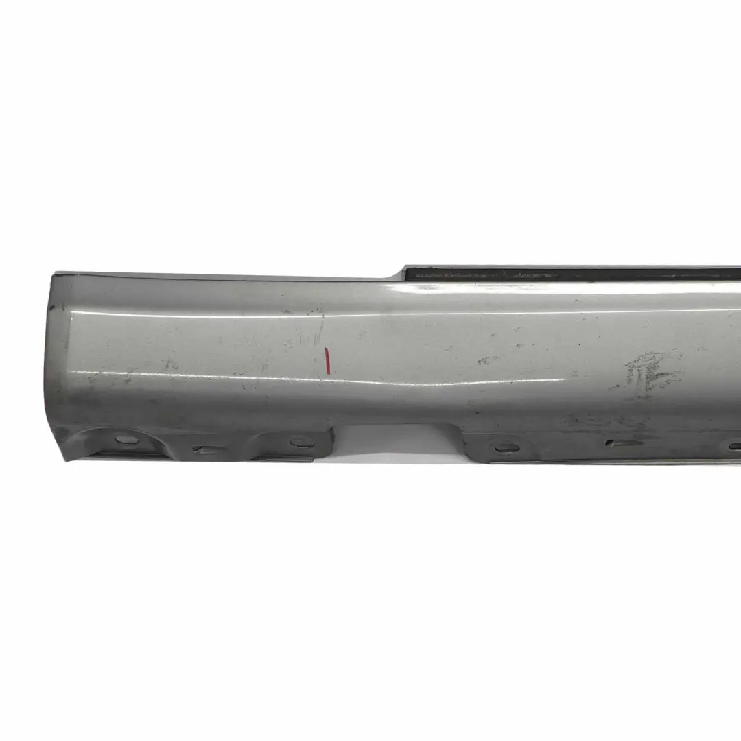 Mercedes CL203 Side Skirt Cover Sill Trim Panel Left N/S Palladium Silver - 792