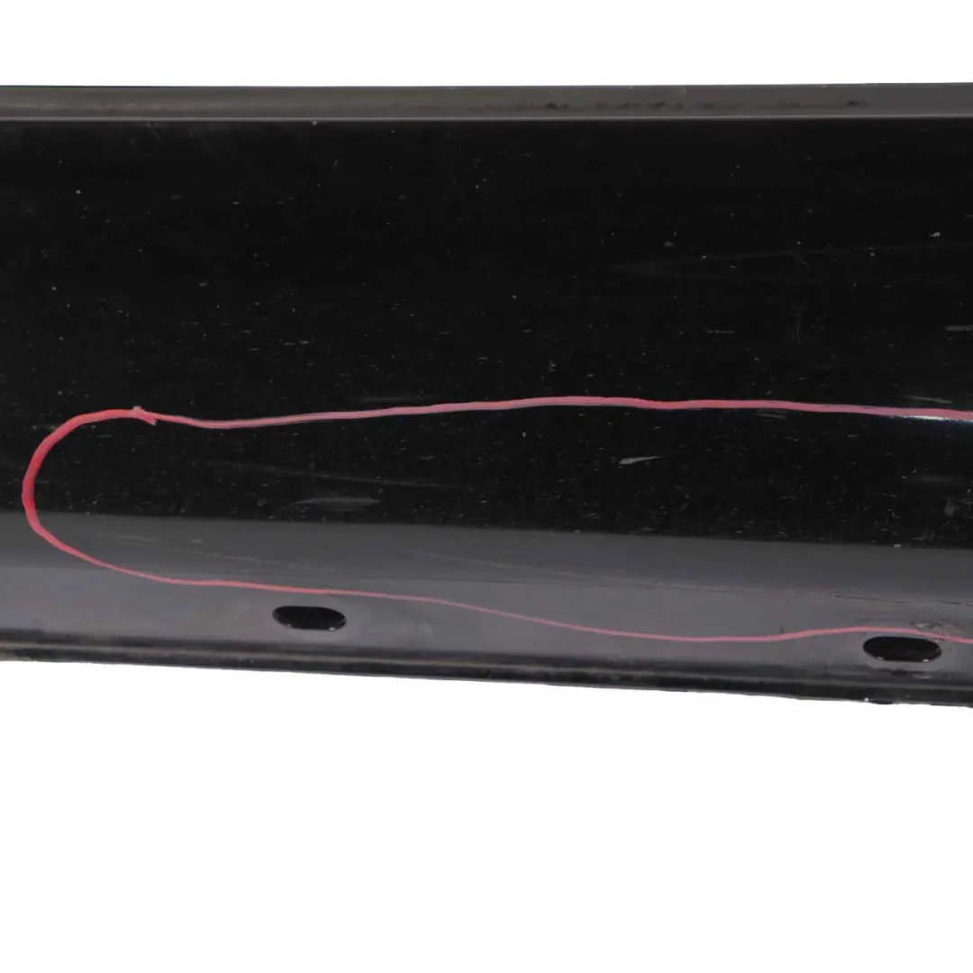 Mercedes CL203 Side Skirt Cover Sill Trim Panel Left N/S Schwarz Black - 040