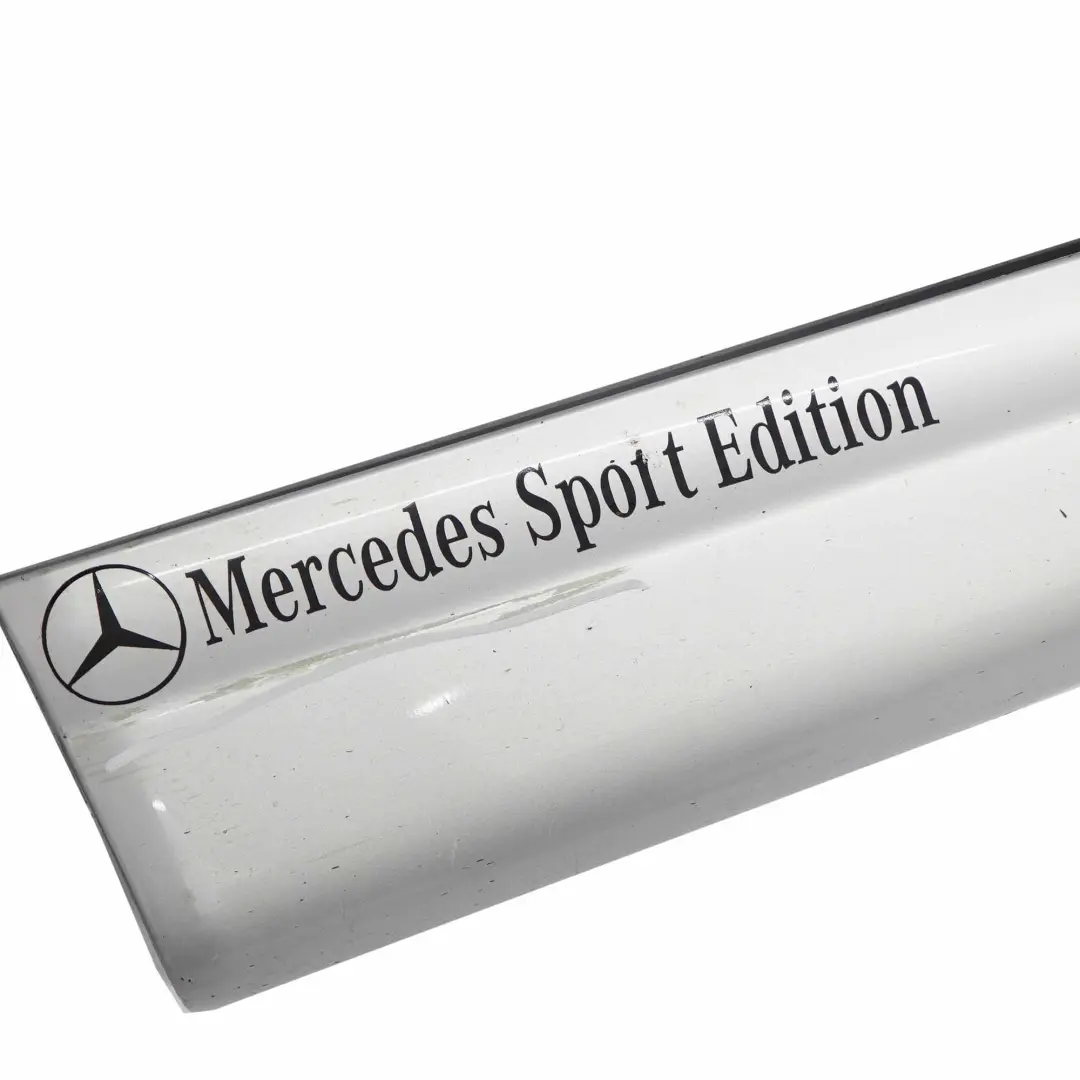 Mercedes CL203 Side Skirt Cover Sill Trim Panel Right O/S Iridium Silver - 775