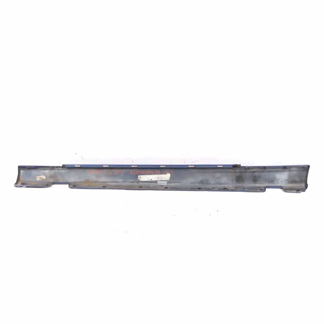 Mercedes CL203 Side Skirt Cover Sill Trim Panel Right O/S Jaspis Blue - 345