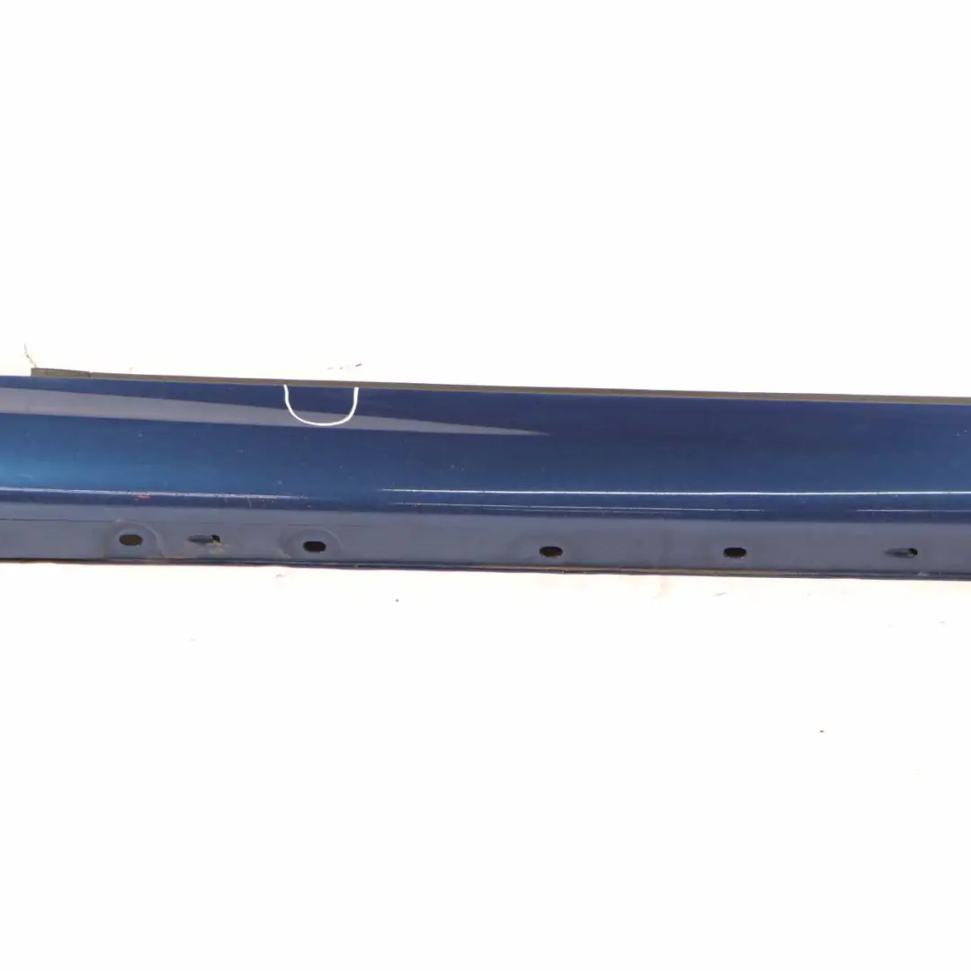 Mercedes CL203 Side Skirt Cover Sill Trim Panel Right O/S Jaspis Blue - 345