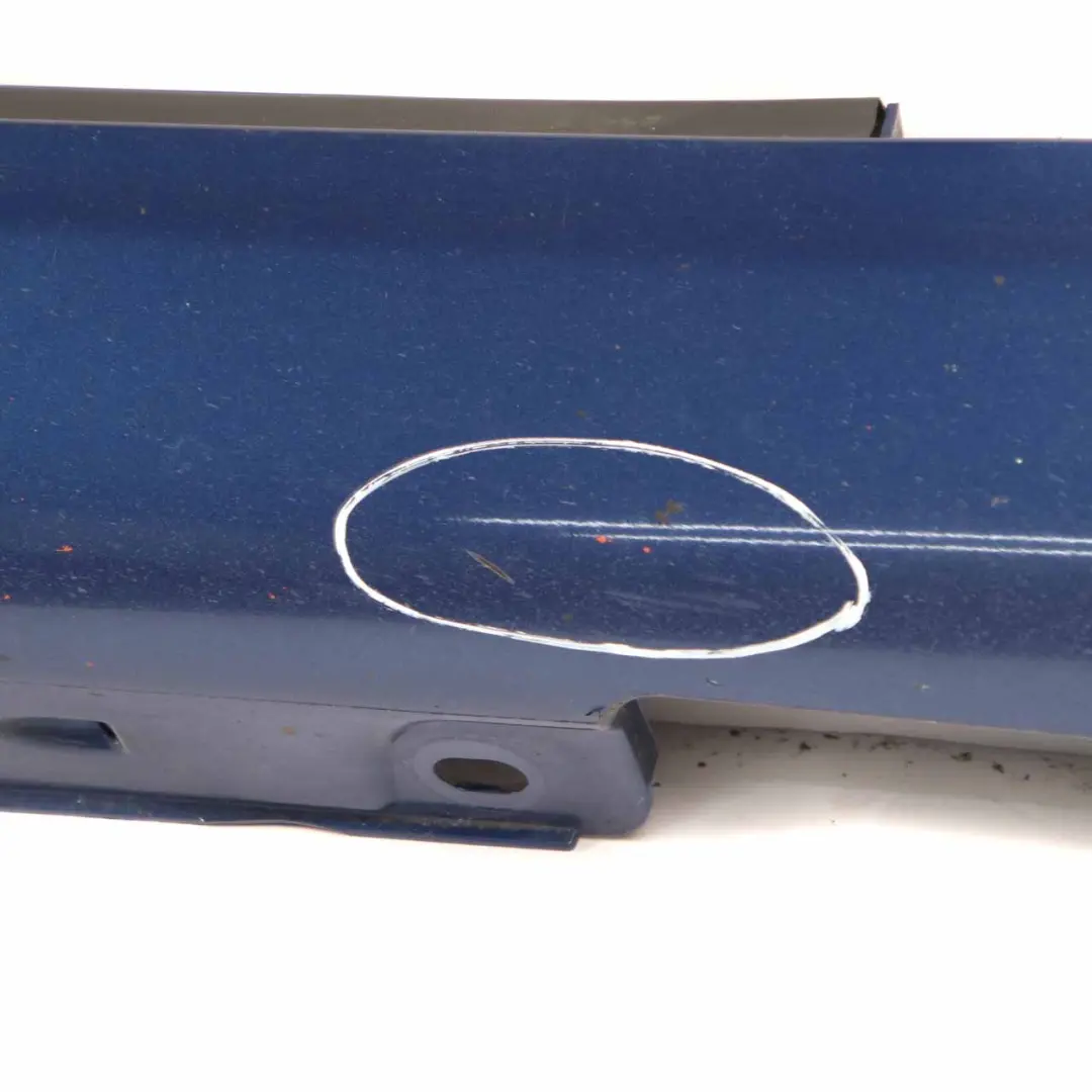 Mercedes CL203 Side Skirt Cover Sill Trim Panel Right O/S Jaspis Blue - 345