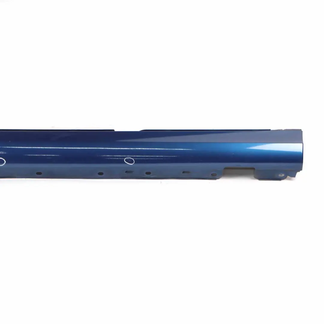 Mercedes W203 Door Sill Side Cover Skirt Left N/S Jaspis Blue Metallic - 345