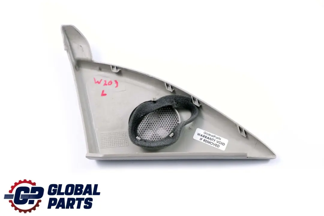 Mercedes-Benz C W203 Front Left Tweeter Speaker Trim Cover Grey A2037200148