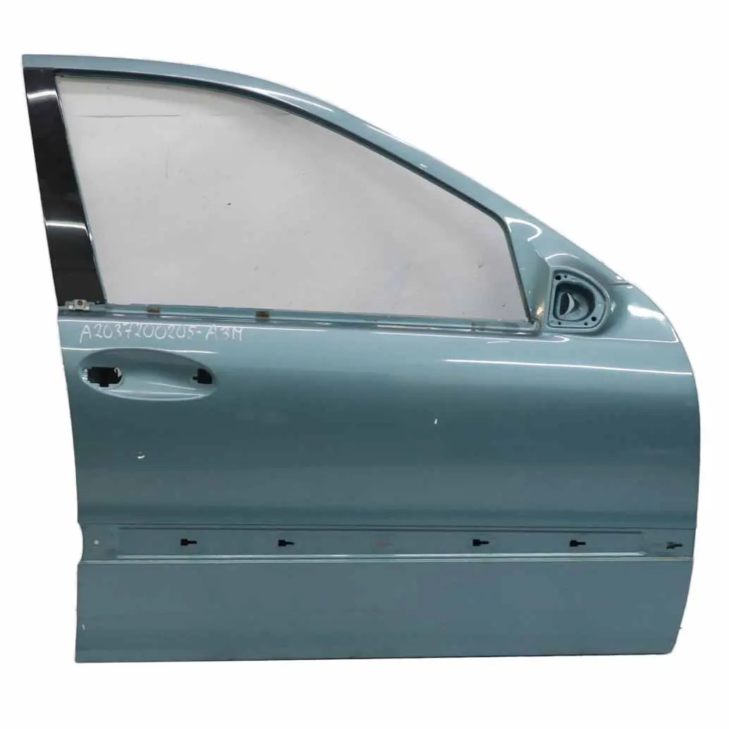 Mercedes W203 Door Front Right O/S Aragonite Blue Metallic - 941