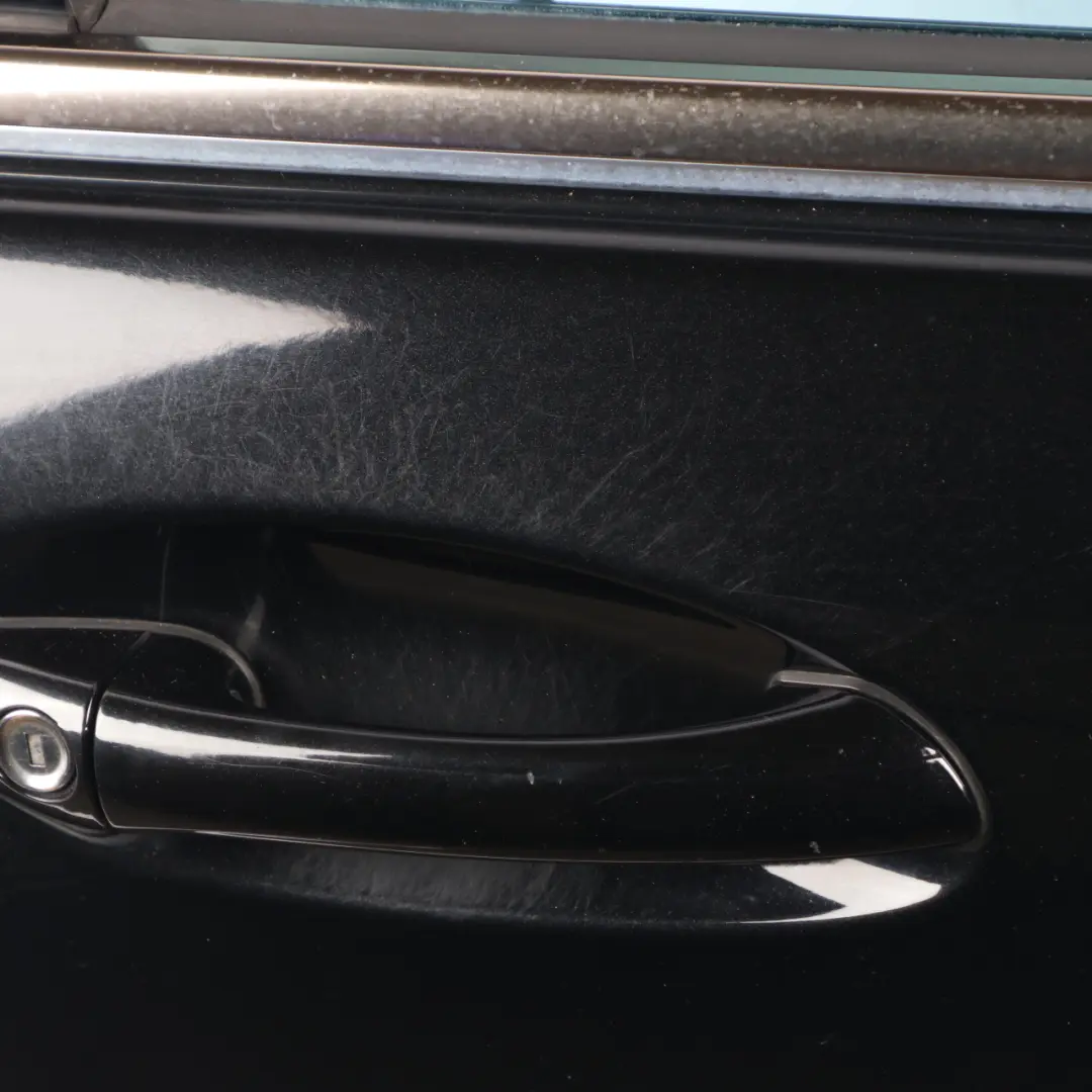 Mercedes W203 Door Front Right O/S Obsidian Black Metallic - 197