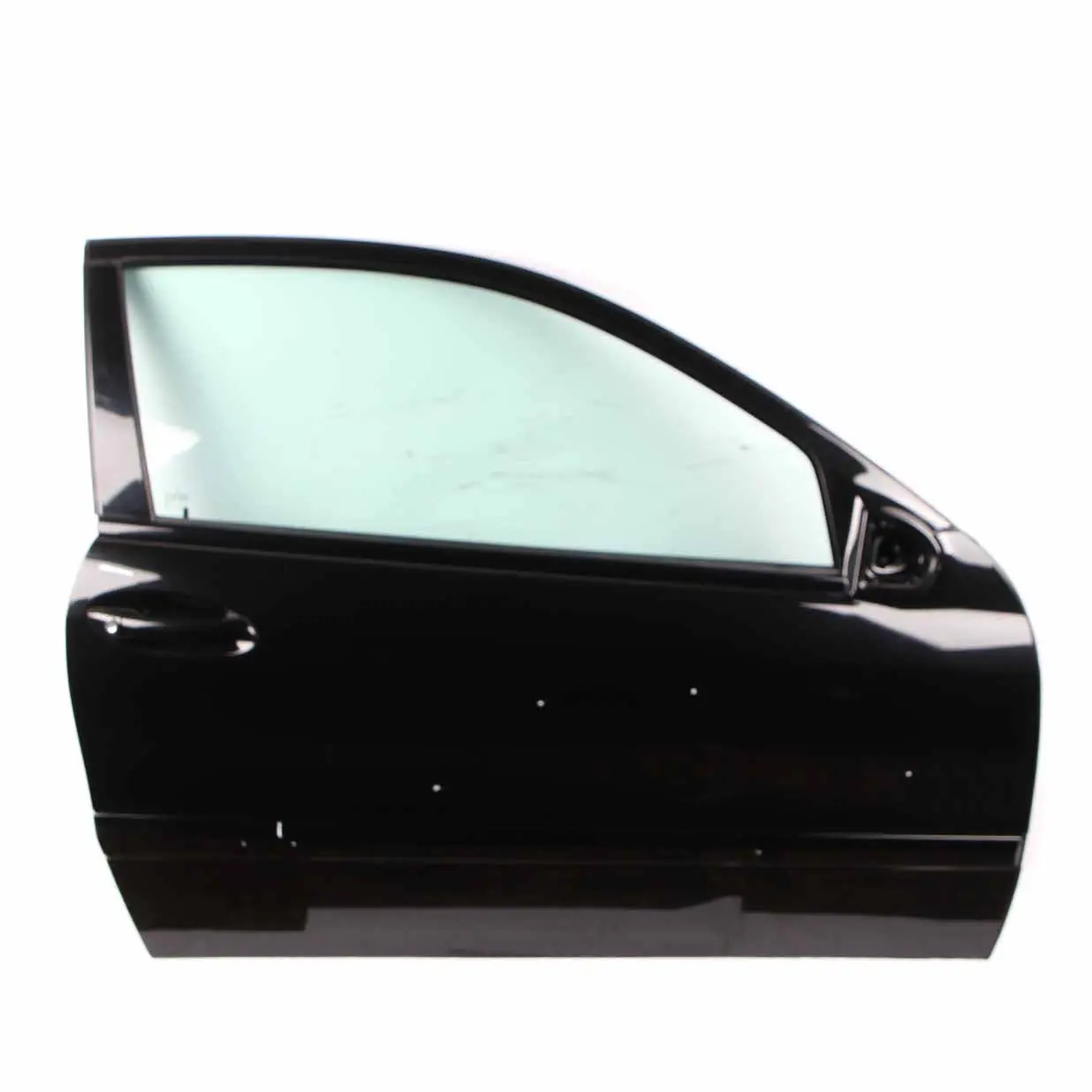 Mercedes CL203 CLC Door Front Right O/S Obsidian Black Metallic - 197