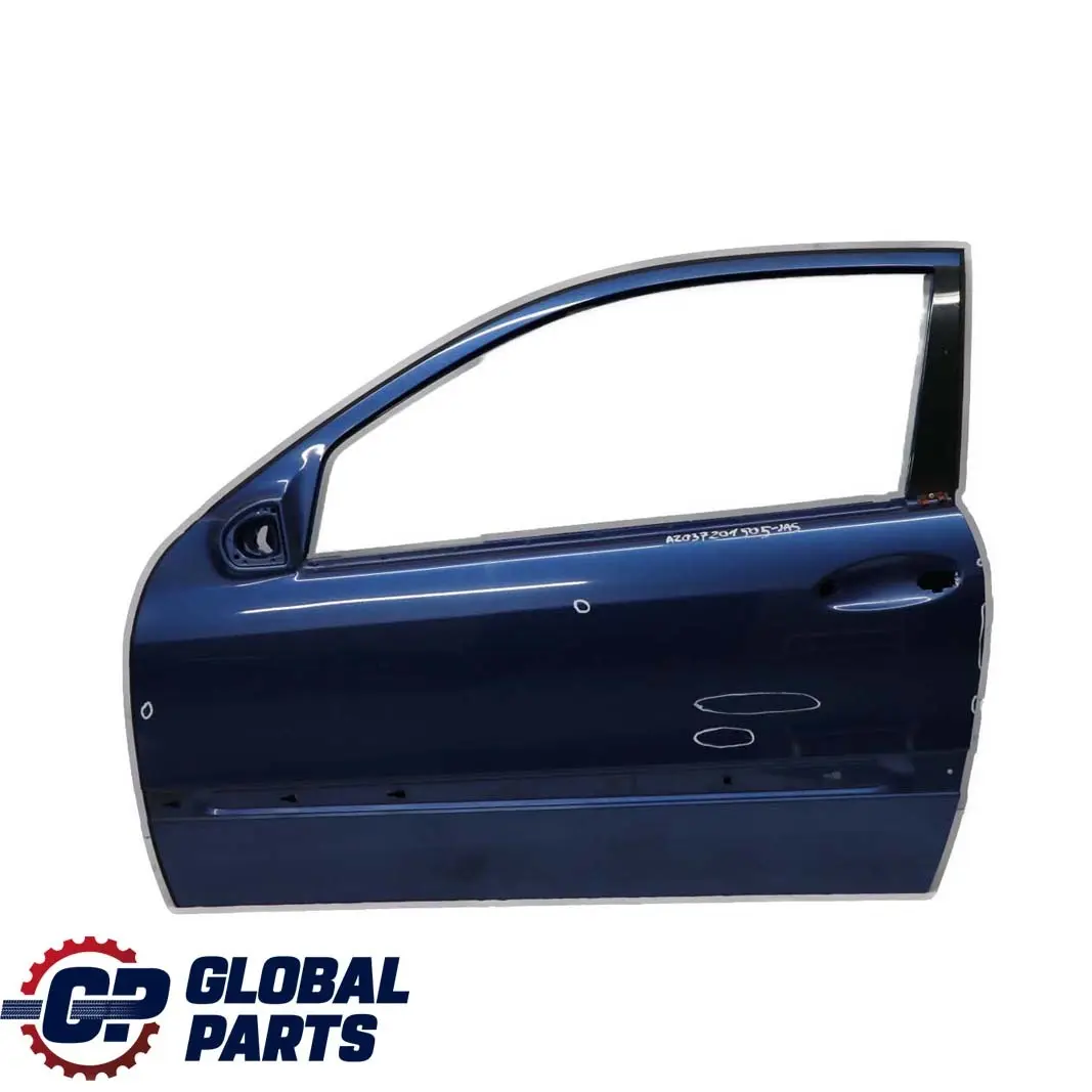 Mercedes Benz C-Class CL203 Door Front Left N/S Jaspisblau Blue Metallic - 345