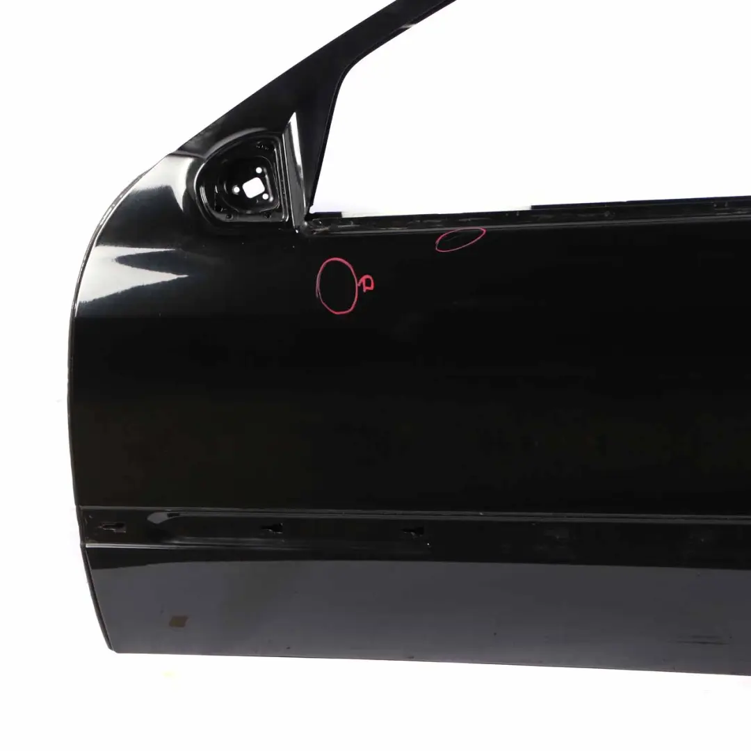 Mercedes CL203 CLC Door Front Left N/S Obsidian Black Metallic - 197