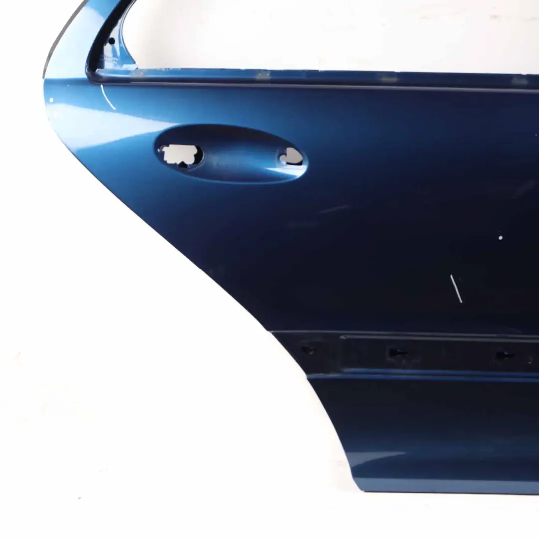 Mercedes W203 Door Rear Right O/S Jaspisblau Blue Metallic - 345