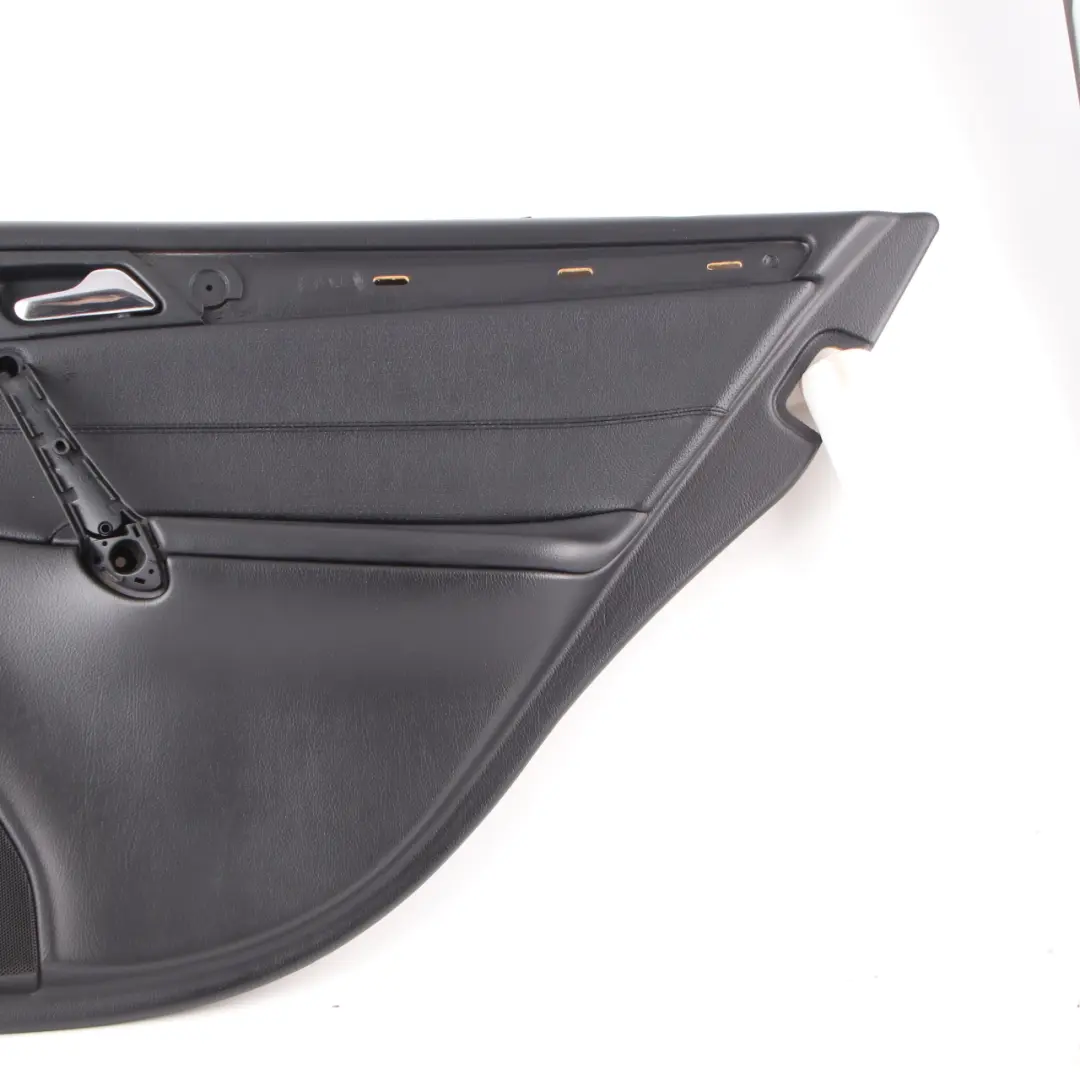Mercedes W203 Door Card Rear Right O/S Trim Panel Imitation Leather A2037303462