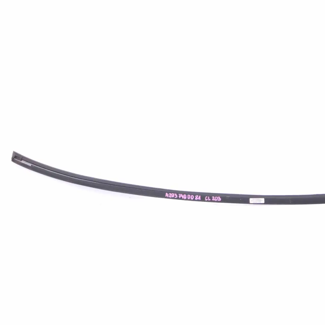 Mercedes CL203 CLC Trim Strip Rear Boot Lid Tailgate Lower Trim A2037400081