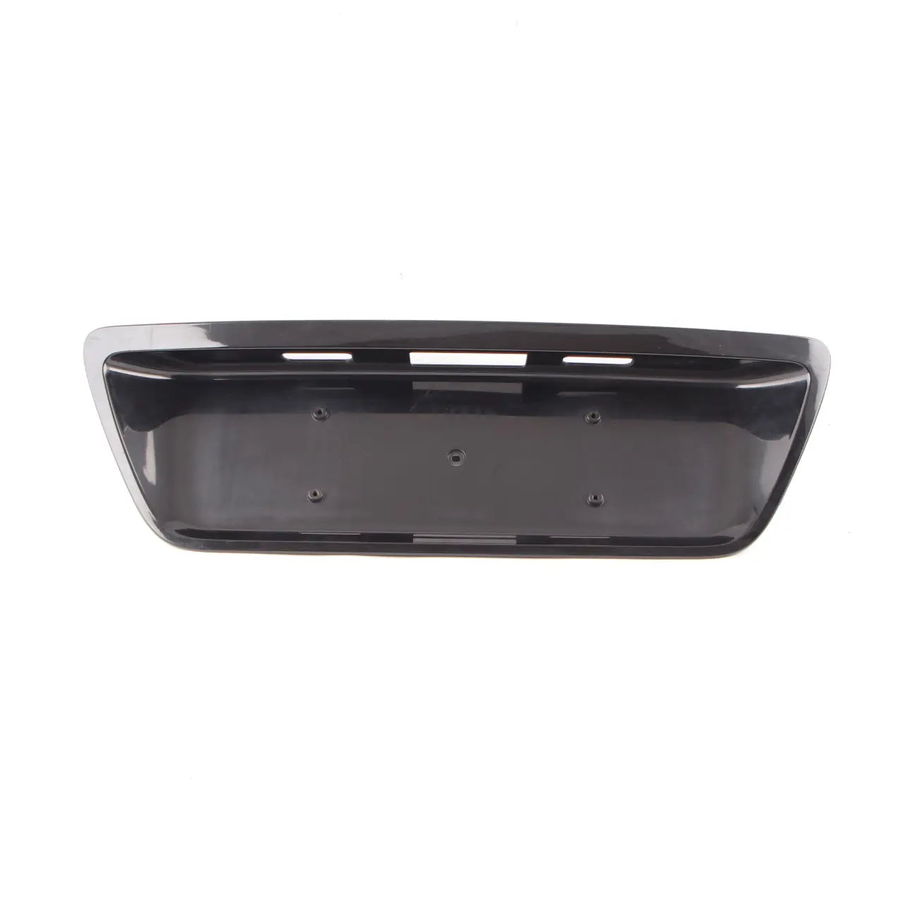 Mercedes W203 Touring Tailgate Trim Licence Number Plate Trunk Obsidian Black