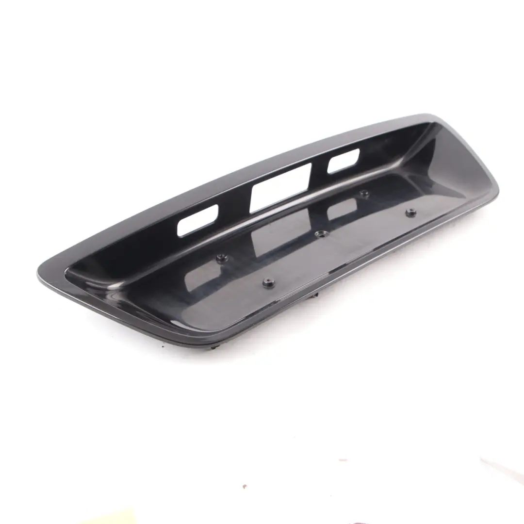 Mercedes W203 Touring Tailgate Trim Licence Number Plate Trunk Obsidian Black