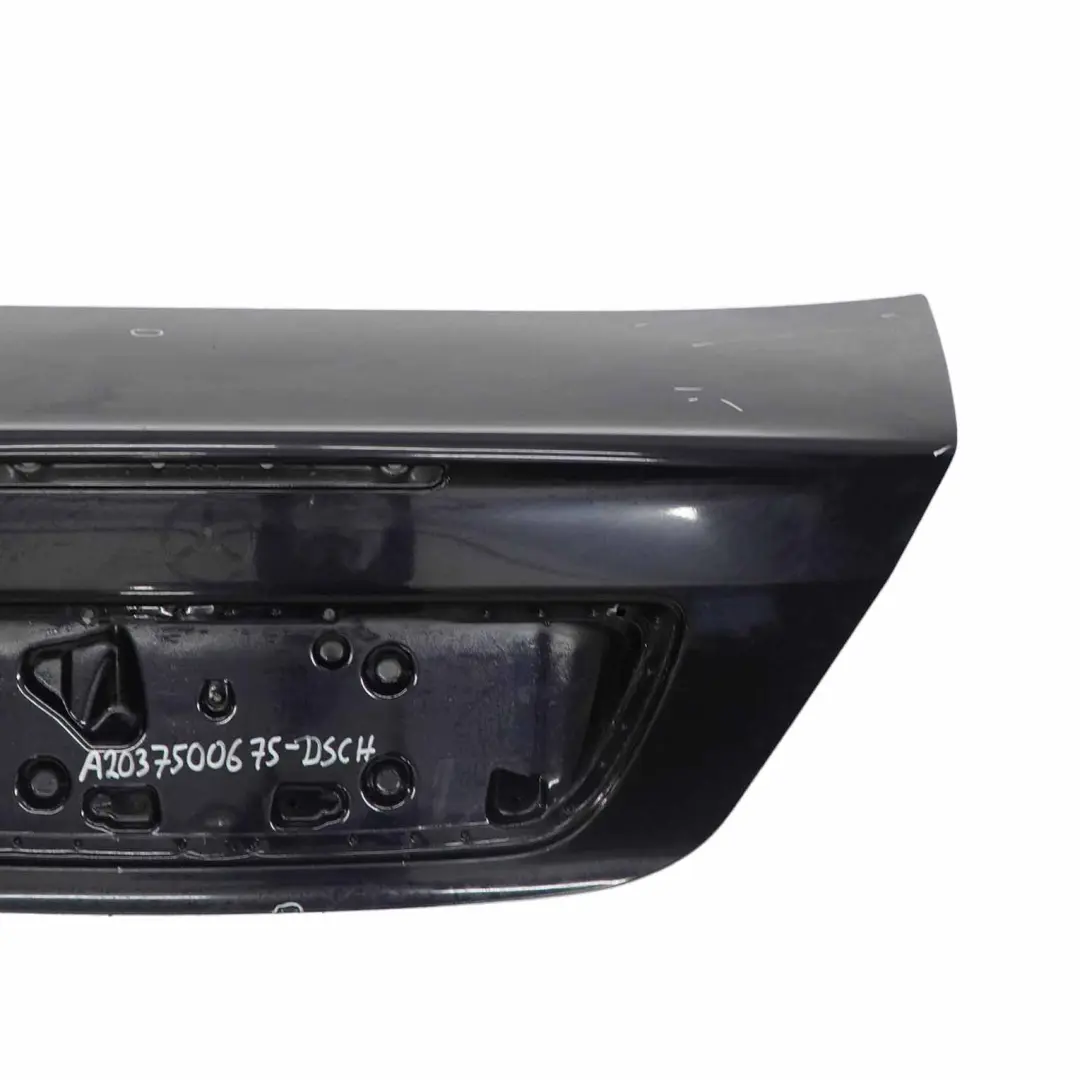 Mercedes W203 Boot Trunk Lid Tailgate Diamantschwarz Diamond Black - 768