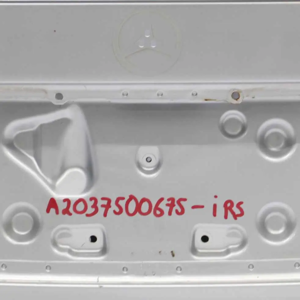 Mercedes W203 Boot Trunk Lid Tailgate Iridium Silver Metallic - 775