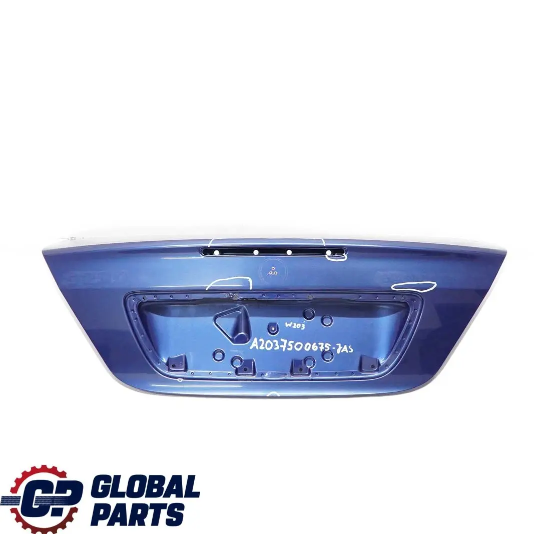 Mercedes-Benz C-Class W203 Boot Trunk Lid Tailgate Jaspisblau Blue - 345