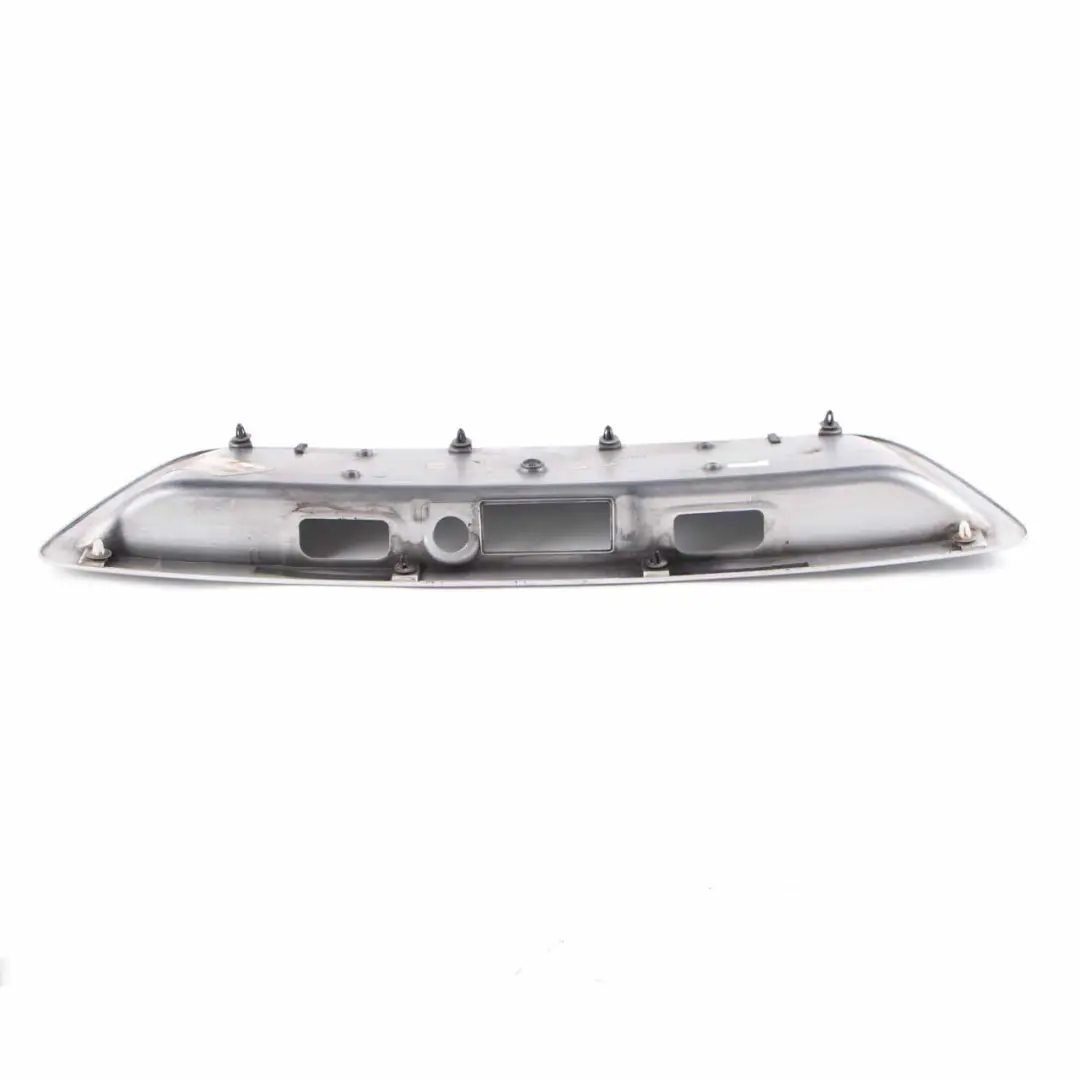 Mercedes W203 Rear Trunk Lid Tailgate Plate Holder Brilliant Silver - 744