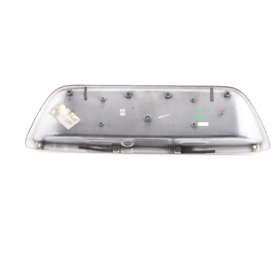 Mercedes W203 Rear Trunk Lid Tailgate Plate Holder Brilliant Silver - 744