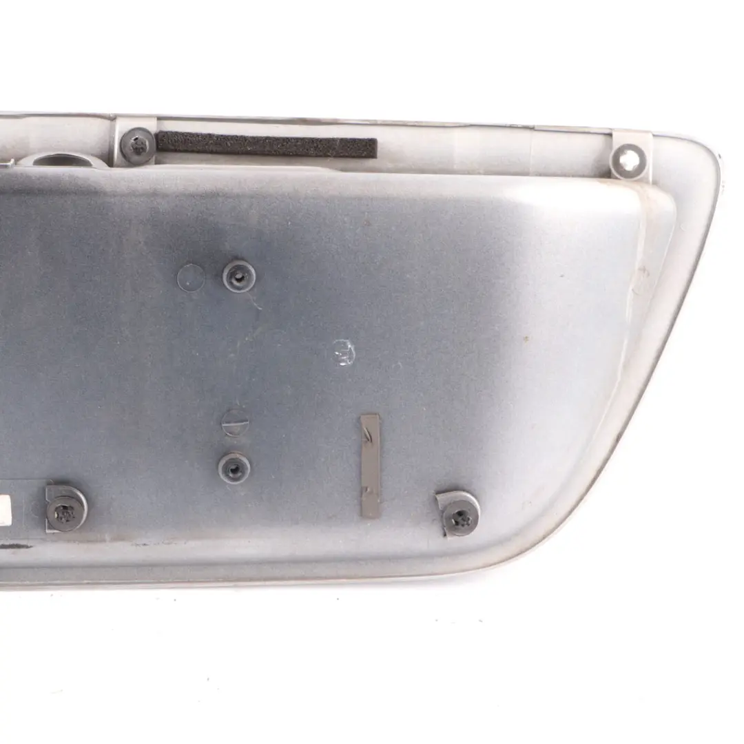 Mercedes W203 Trunk Tailgate License Plate Holder Iridium Silver 775 A2037500881