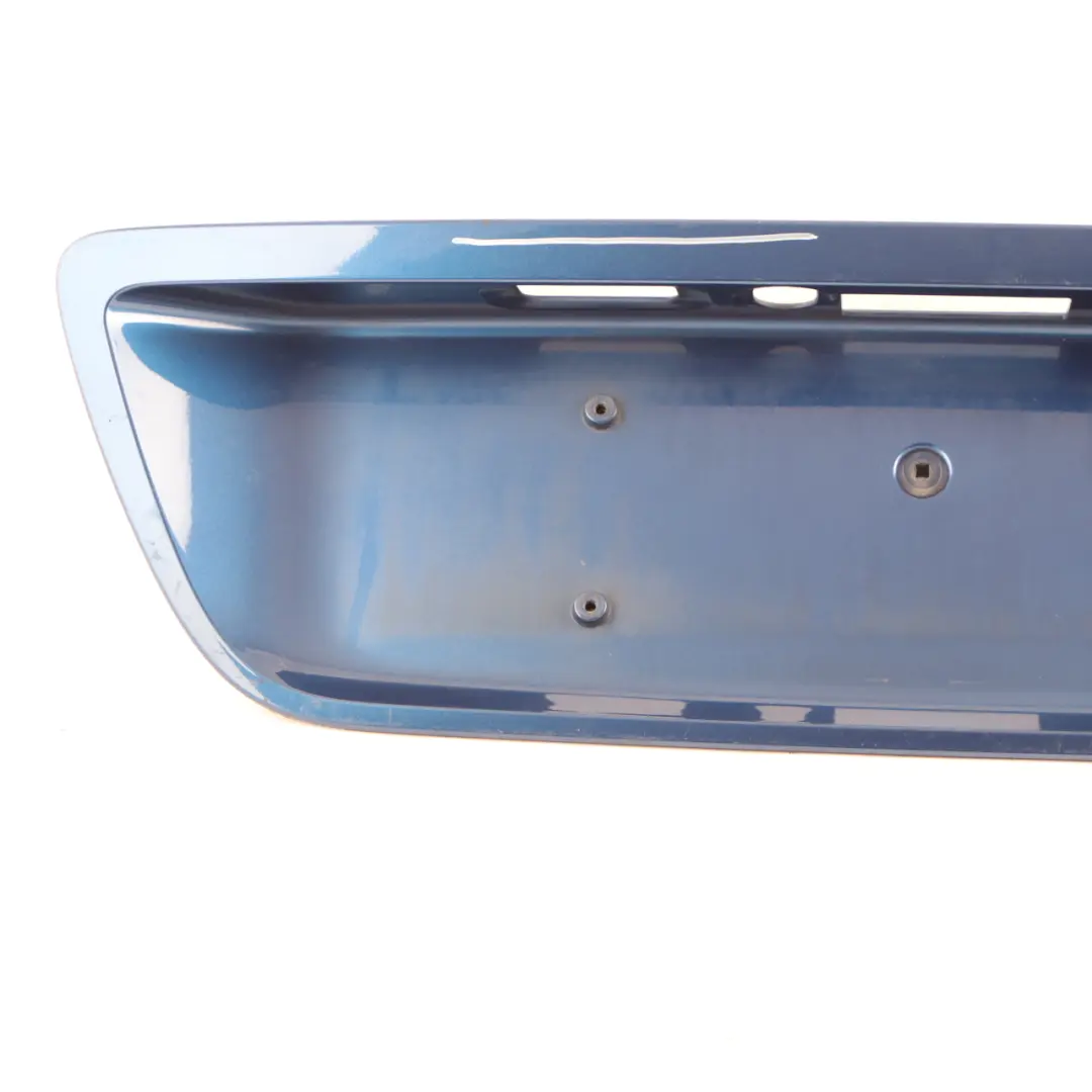 Mercedes-Benz C-Class W203 Rear Trunk Lid Tailgate Plate Holder Jaspis Blue 345