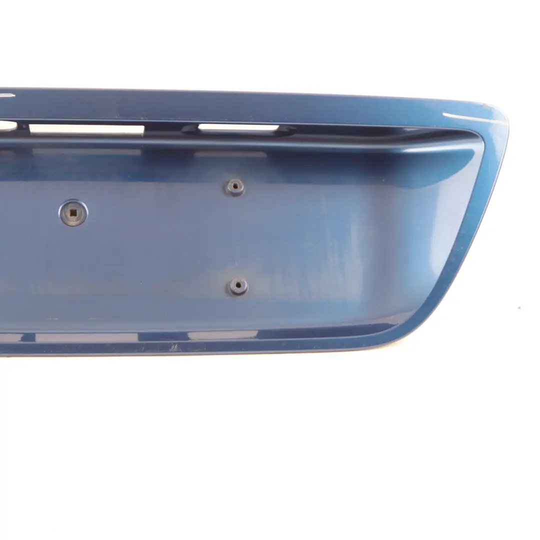 Mercedes-Benz C-Class W203 Rear Trunk Lid Tailgate Plate Holder Jaspis Blue 345