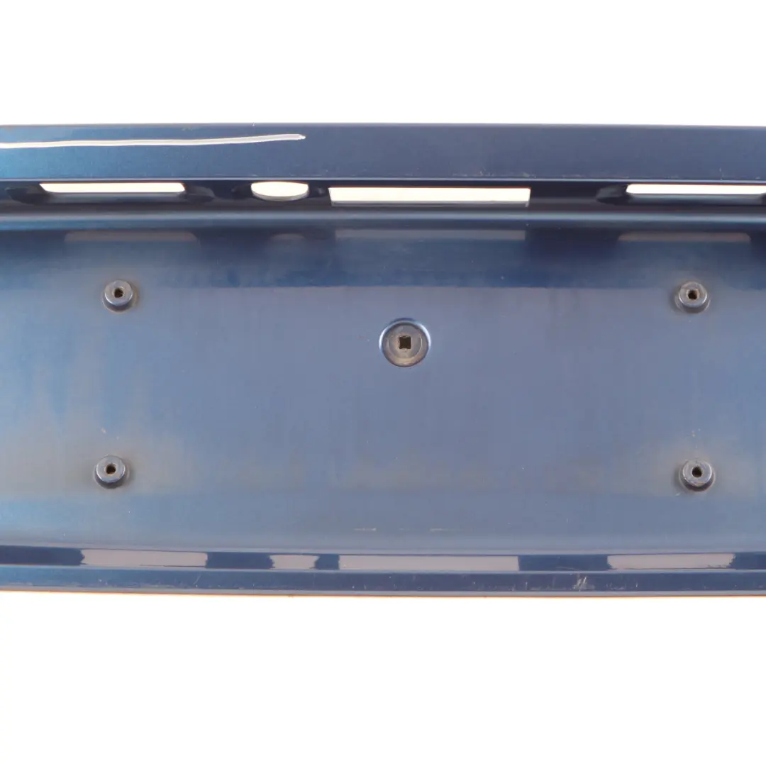 Mercedes-Benz C-Class W203 Rear Trunk Lid Tailgate Plate Holder Jaspis Blue 345