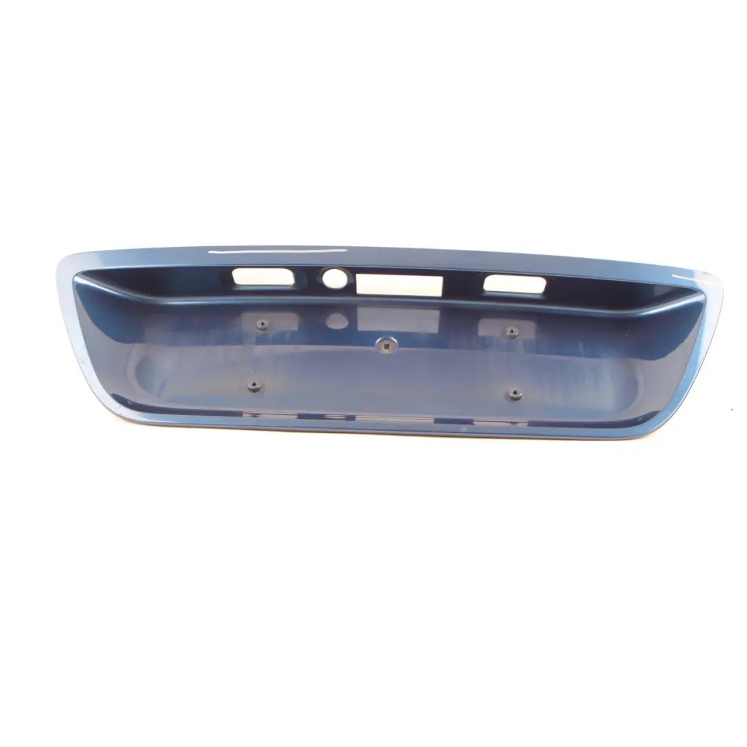 Mercedes-Benz C-Class W203 Rear Trunk Lid Tailgate Plate Holder Jaspis Blue 345