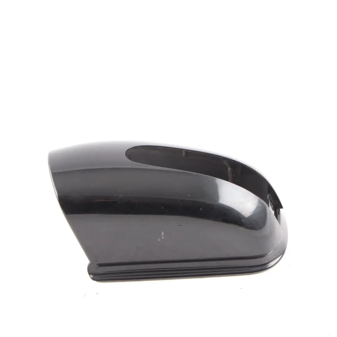 Mercedes W211 Wing Mirror Cover Door Left N/S Housing Melanite Black - 185