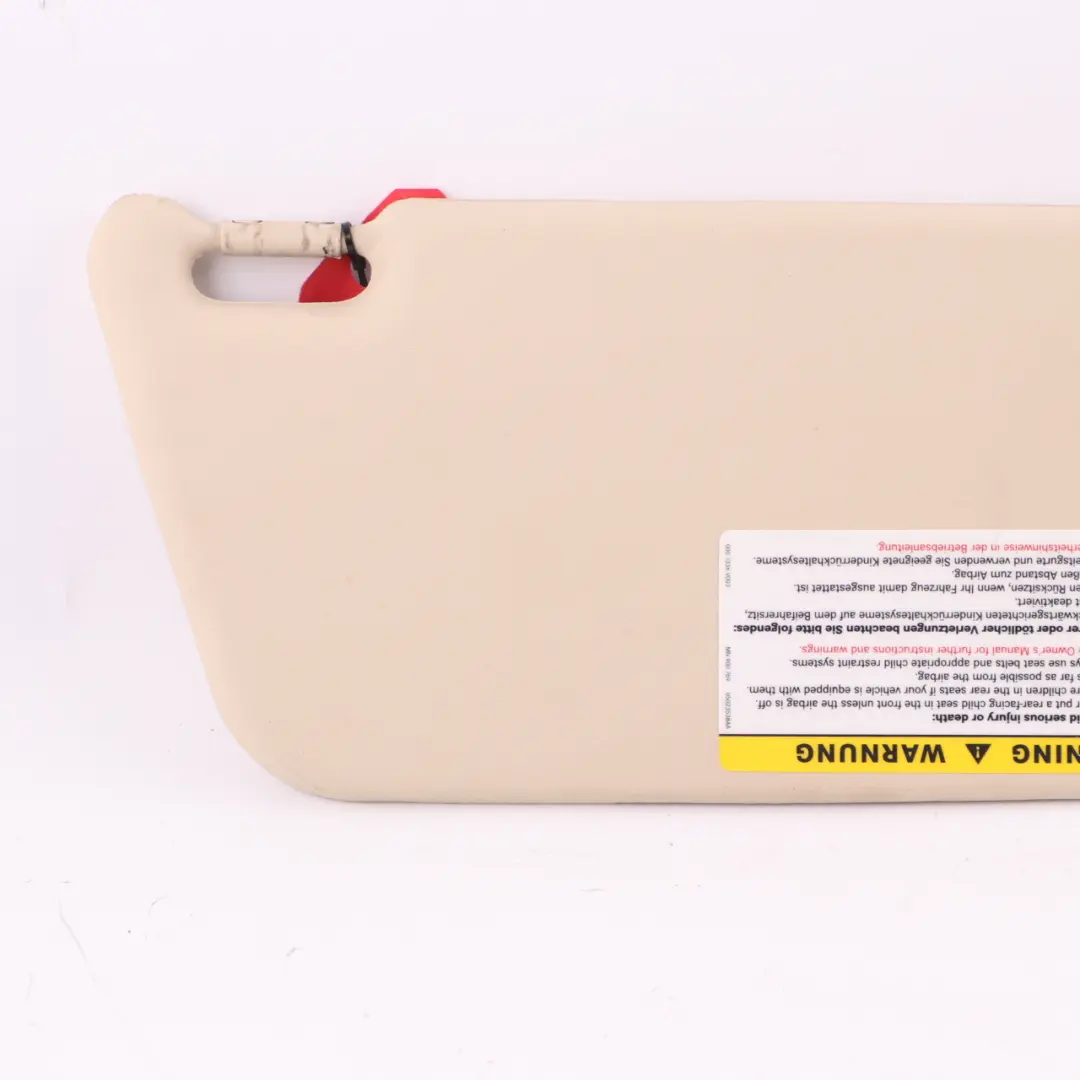 Mercedes W203 Sun Visor Cover Left N/S Sunvisor Panel Beige A2038102110