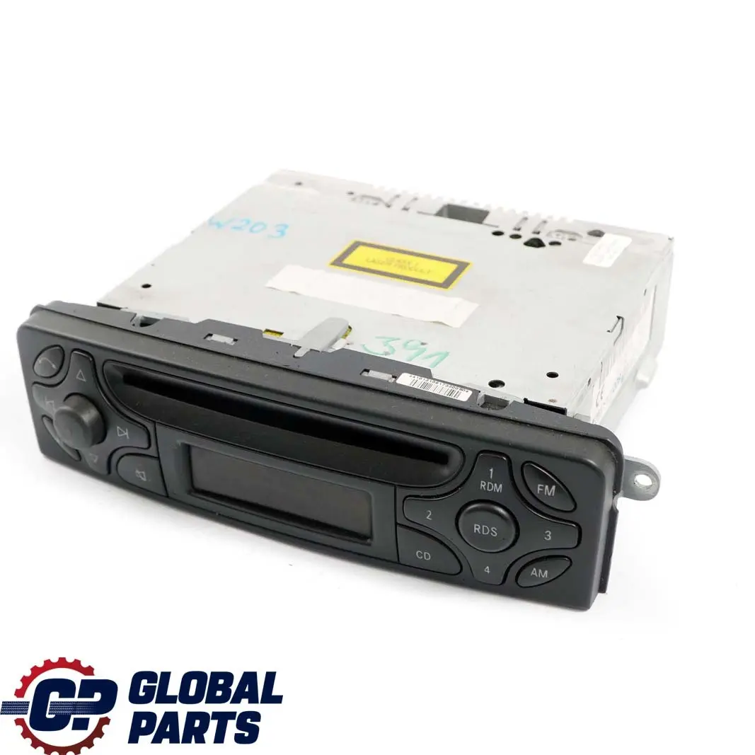 Mercedes-Benz C-Class W203 CD Player Audio Stereo Radio Head Unit A2038201286